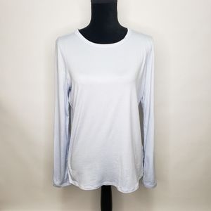 Zella soft lightweight long sleeve shirt L nwot